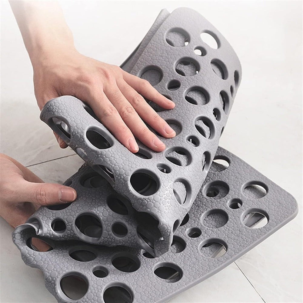 AquaGuard rutschfeste Duschmatte – Hygienische Badematte mit Saugnäpfen und schnelltrocknendem Design
