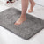 Brehn | Rutschfeste Badematte Schnell trocknend Mikrofaser 50 x 80 cm Luxus Komfort Sicherheit