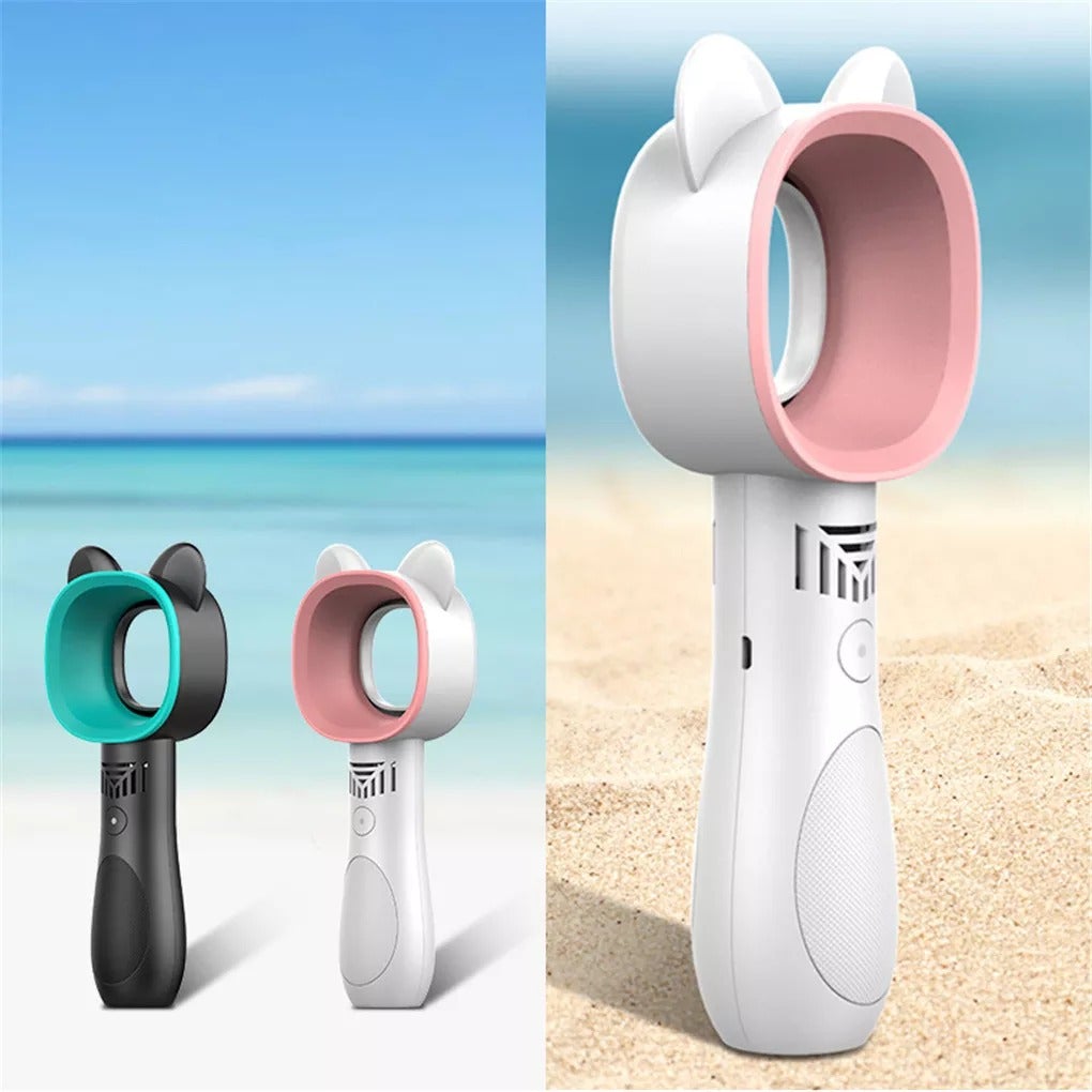 Moderner wiederaufladbarer Mini-Katzen bladeless Ventilator | Brehn