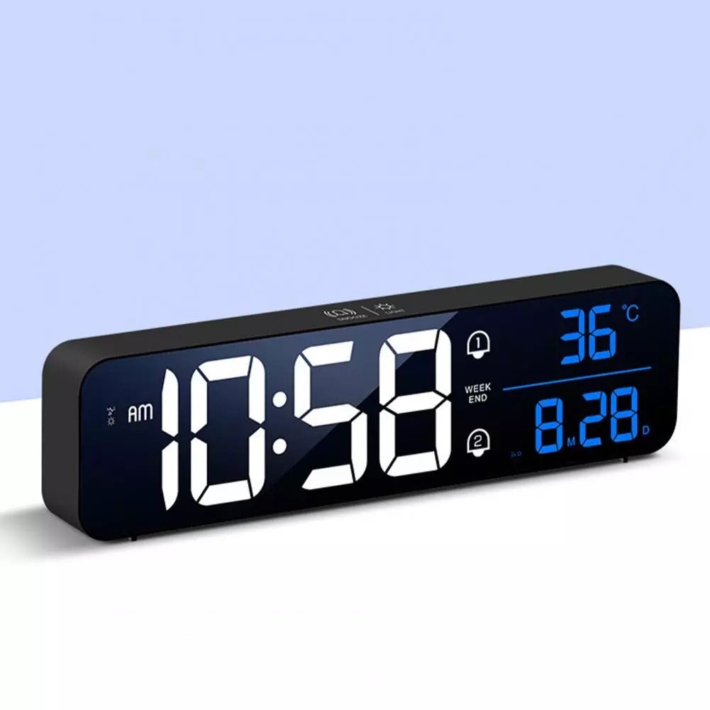 Smart Digital LED Musik Alarm Temperatur Uhr | Brehn