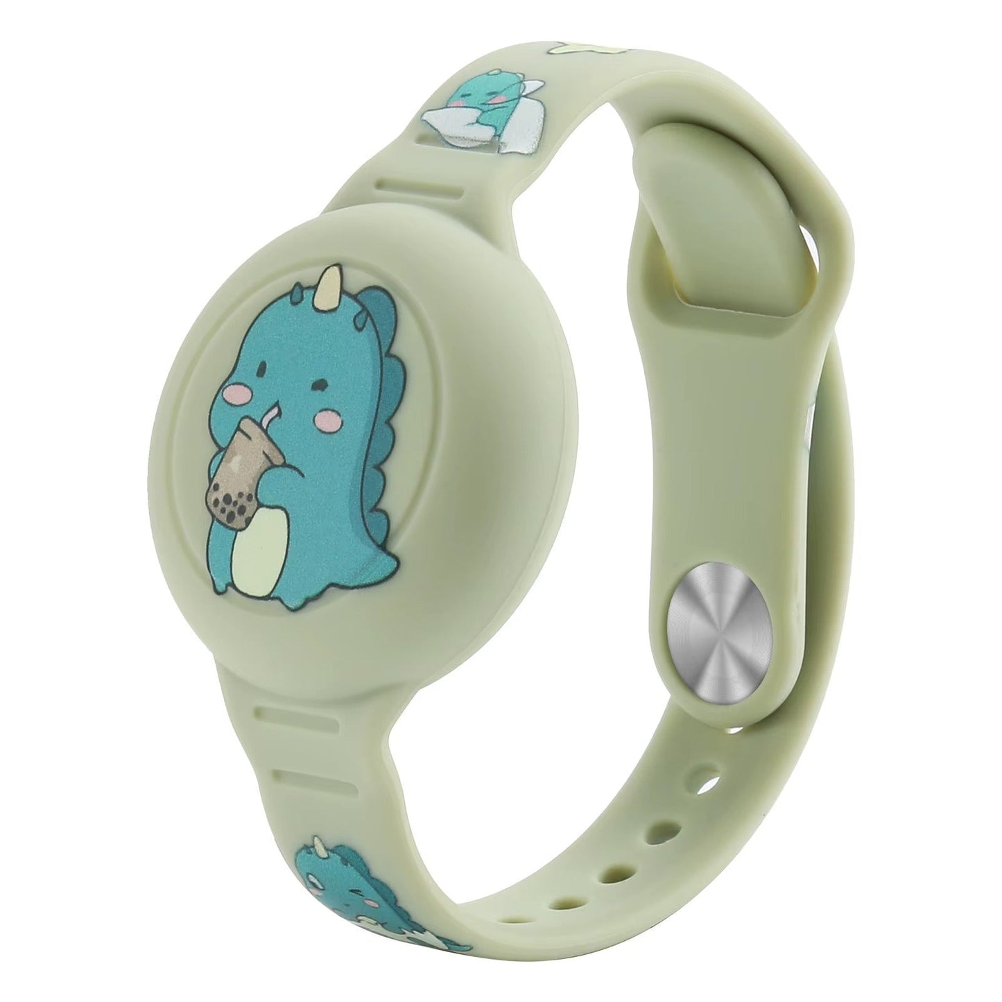 Kindersicheres GPS-Armband – Silikonhalterung für Tracker