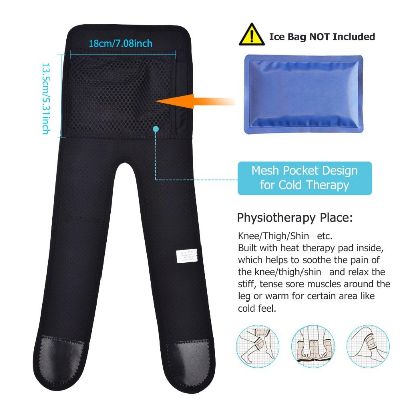 Brehn | Infrarot beheizter Knie Physiotherapie sicherer Massager - Schmerz Linderung Rehabilitation