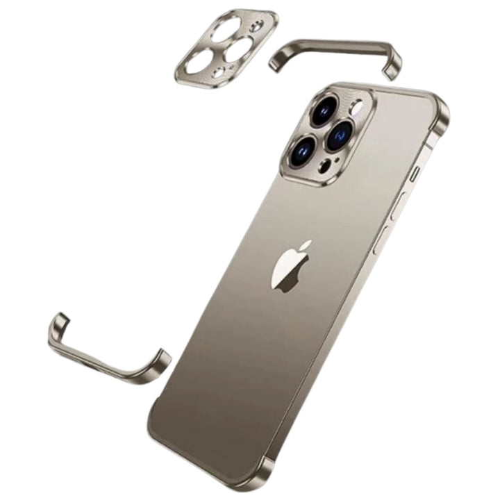 Ultra-Dünne Metall Handyhülle | Schlank und Stabil | Stoßfeste Schutz für iPhone und Android | Brehn