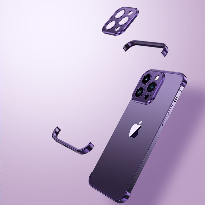 Ultra-Dünne Metall Handyhülle | Schlank und Stabil | Stoßfeste Schutz für iPhone und Android | Brehn