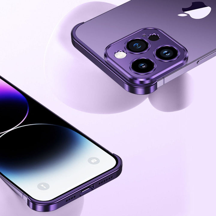 Ultra-Dünne Metall Handyhülle | Schlank und Stabil | Stoßfeste Schutz für iPhone und Android | Brehn