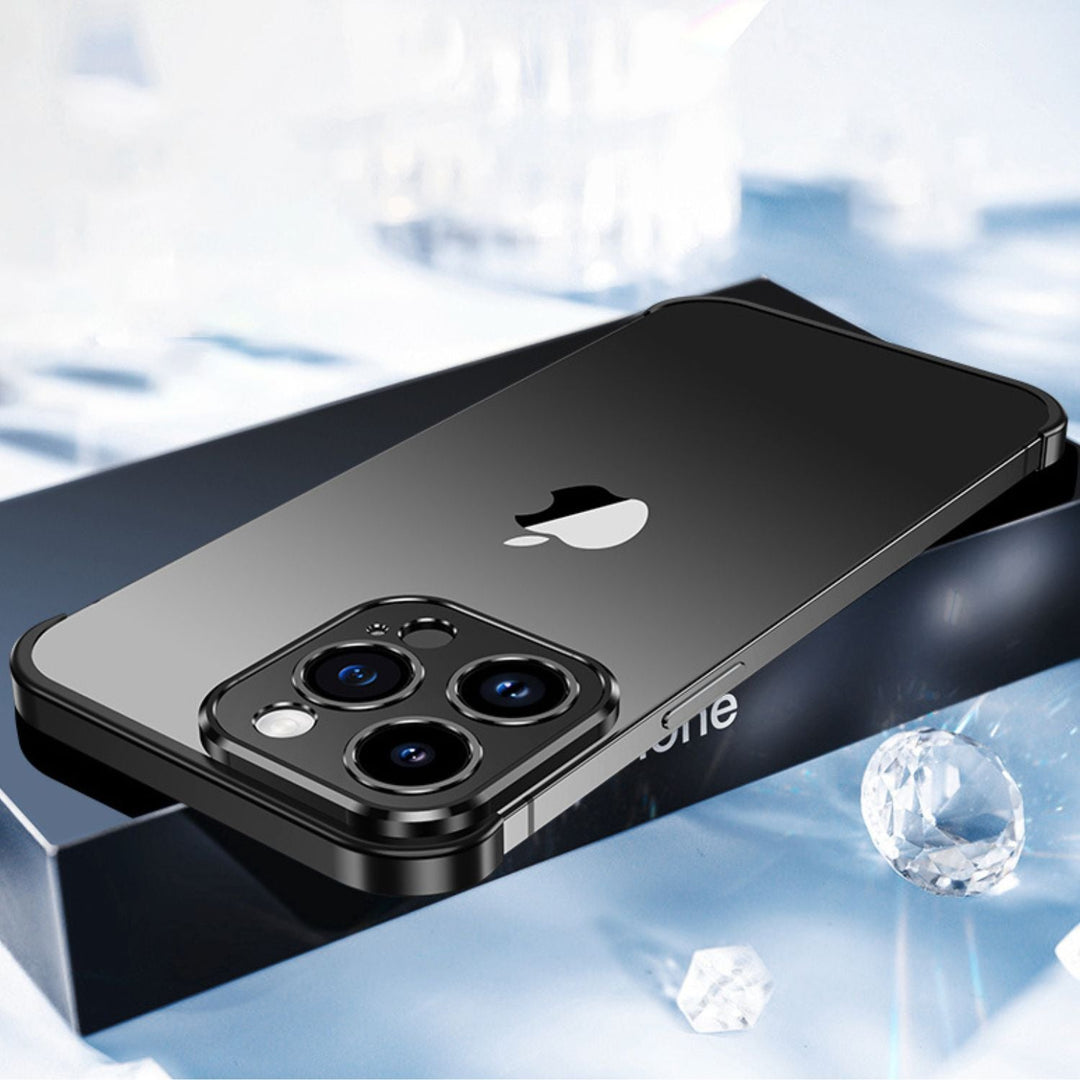 Ultra-Dünne Metall Handyhülle | Schlank und Stabil | Stoßfeste Schutz für iPhone und Android | Brehn