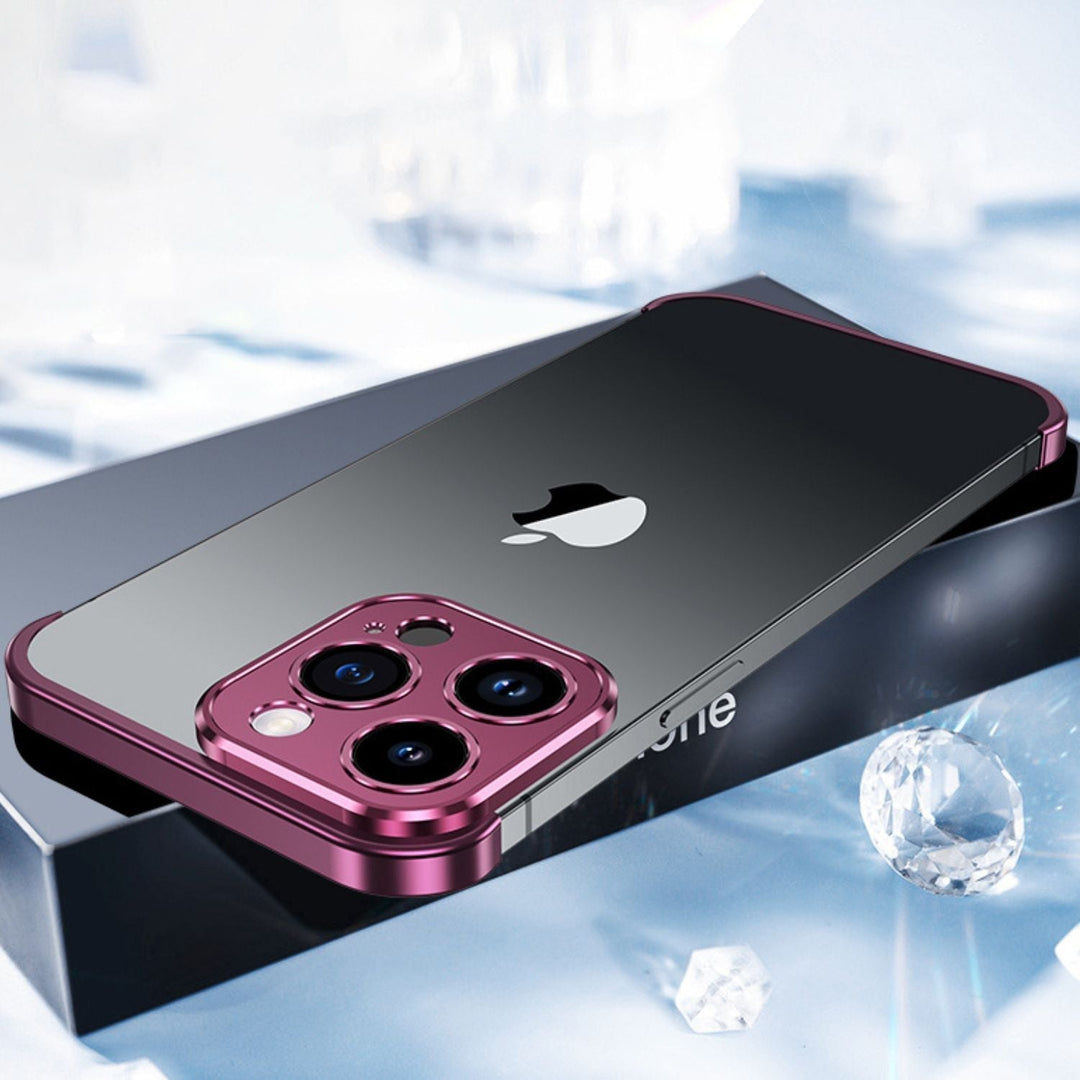 Ultra-Dünne Metall Handyhülle | Schlank und Stabil | Stoßfeste Schutz für iPhone und Android | Brehn