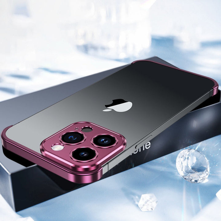 Ultra-Dünne Metall Handyhülle | Schlank und Stabil | Stoßfeste Schutz für iPhone und Android | Brehn
