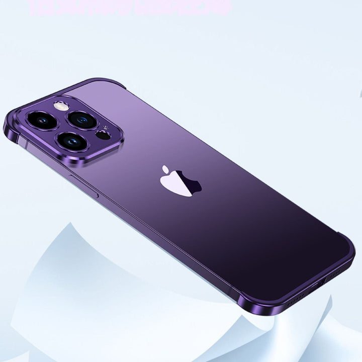 Ultra-Dünne Metall Handyhülle | Schlank und Stabil | Stoßfeste Schutz für iPhone und Android | Brehn