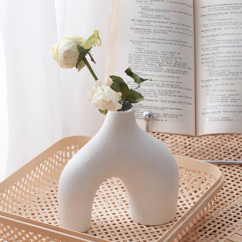 Unregelmäßiges Minimalistisches Keramikvasen-Set für Moderne Dekoration | Brehn