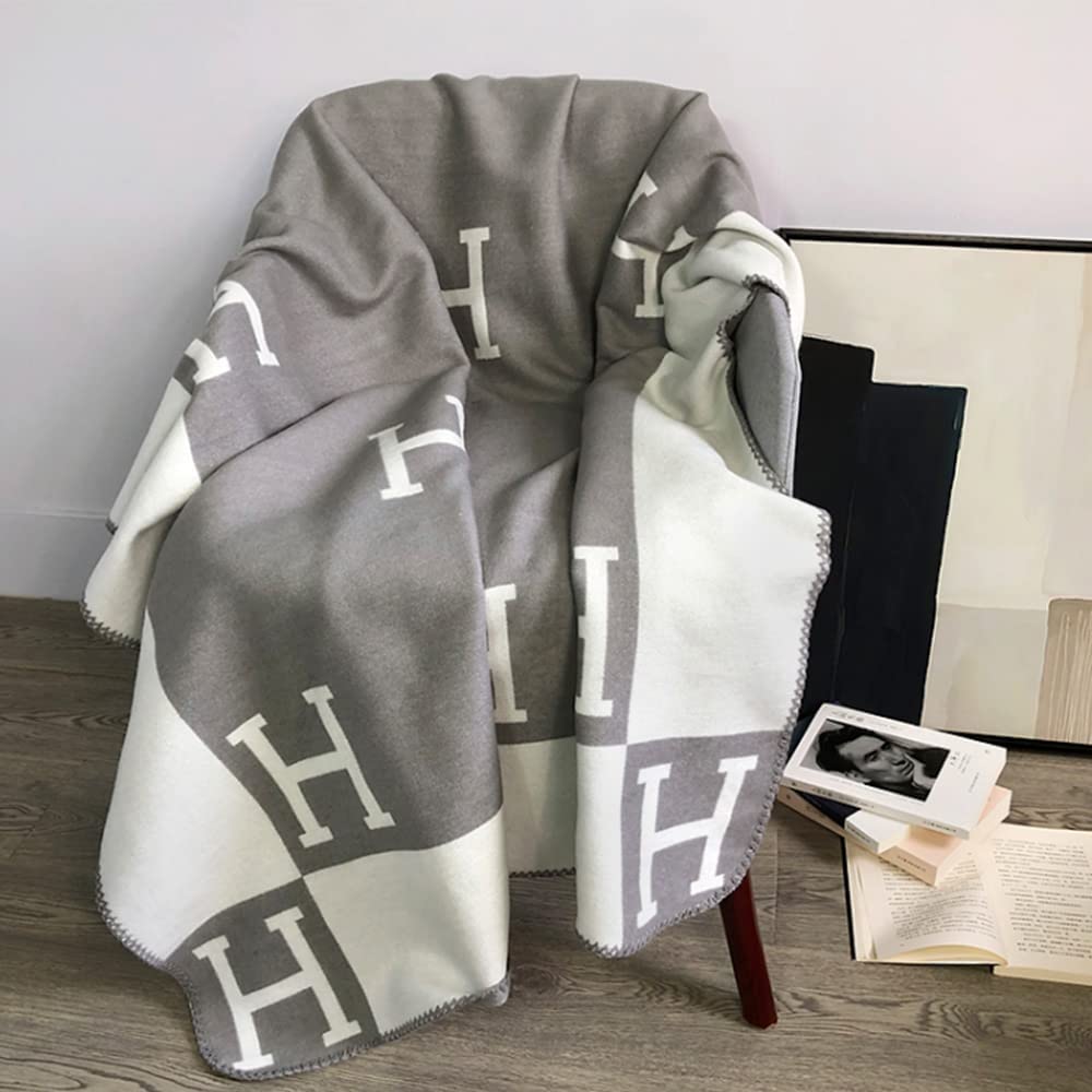BowLift | Wool Cashmere Blend Throw Blanket (70% Wool / 30% Cashmere) 140x170 cm