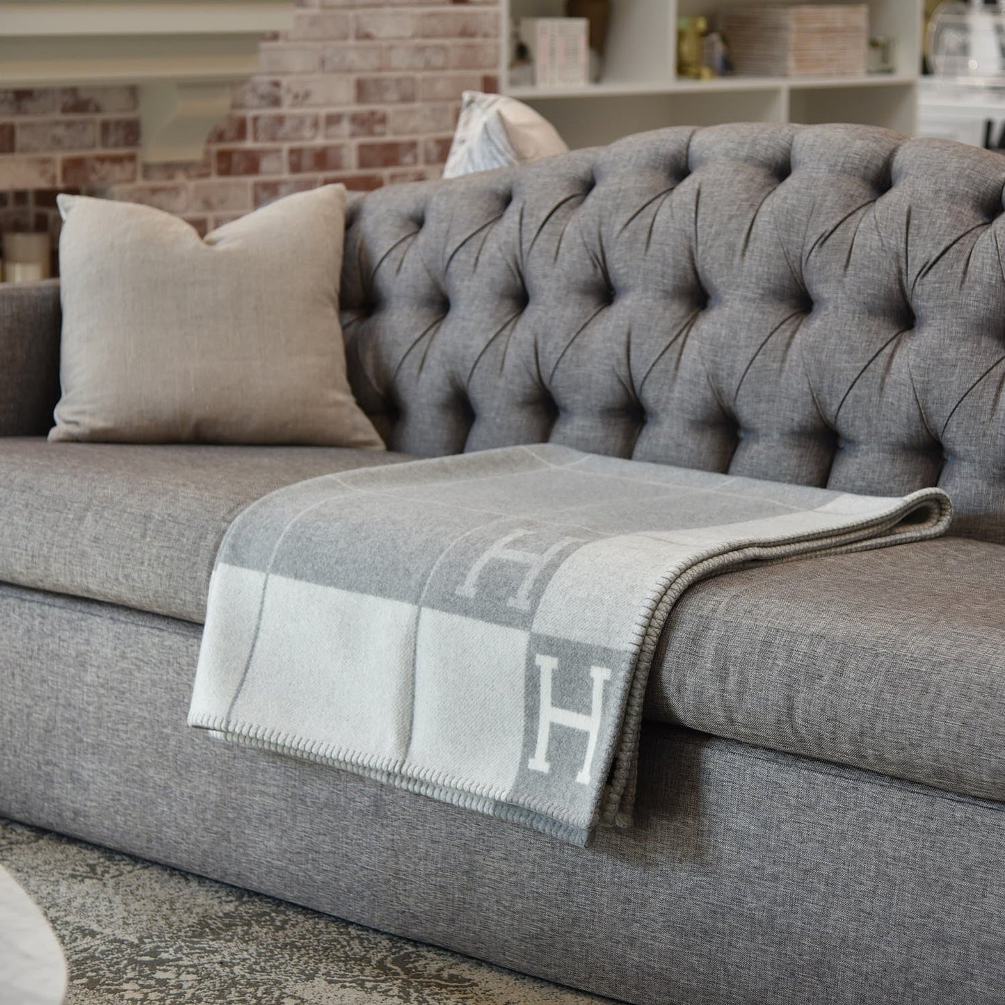 Brehn | Wool Cashmere Blend Throw Blanket (70% Wool / 30% Cashmere) 140x170 cm