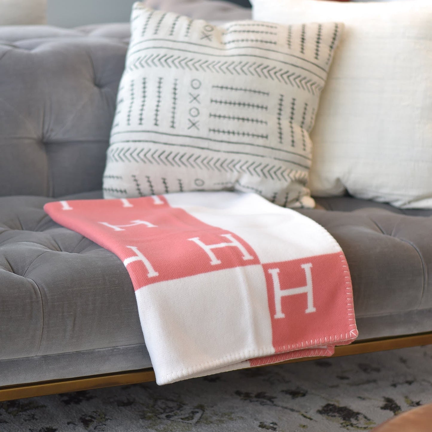 BowLift | Wool Cashmere Blend Throw Blanket (70% Wool / 30% Cashmere) 140x170 cm