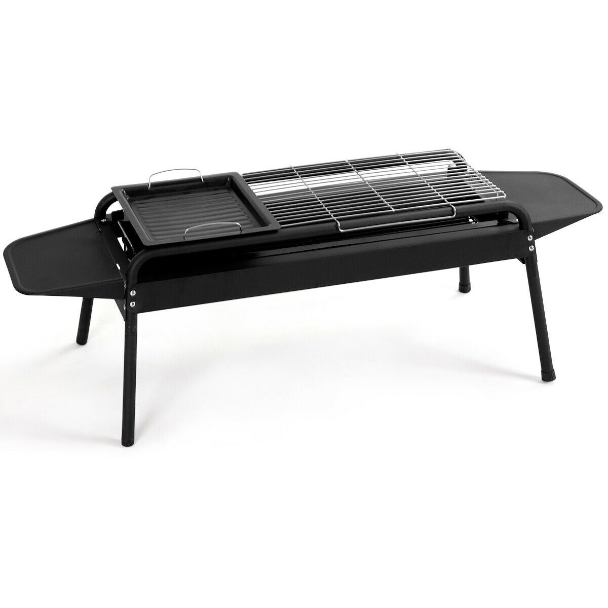 Höhenverstellbarer Outdoor-Grill Kohlegrill Herd | Brehn