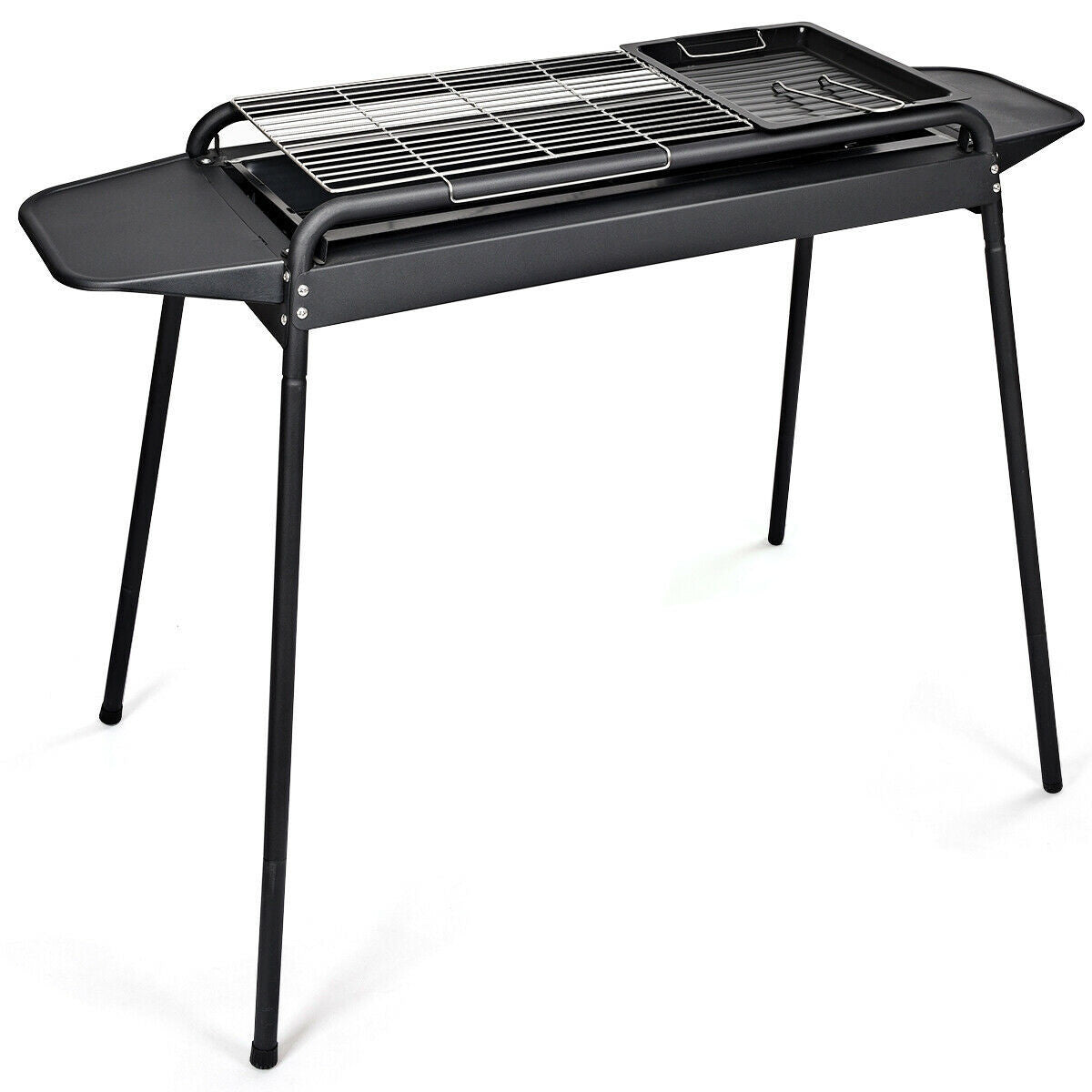 Höhenverstellbarer Outdoor-Grill Kohlegrill Herd | Brehn