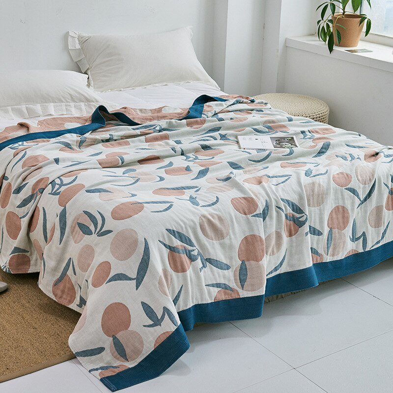 Weiche japanische Wurfdecke