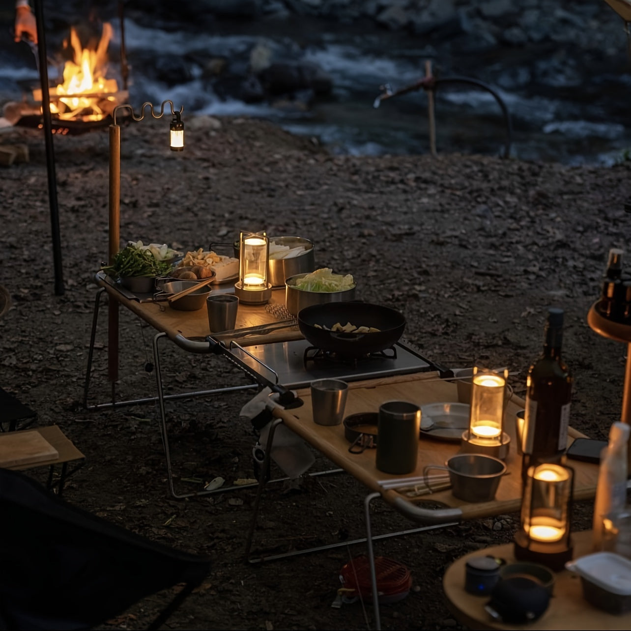 Brehn | Japanische Stil LED Touch Tischlampe - ZenLight
