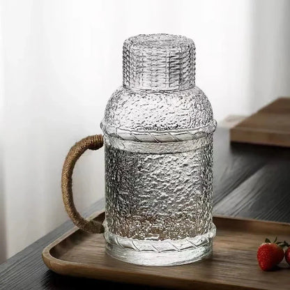 Japanischer Stil Dickes Glas Wasserkrug Haushaltswasserkrug | Brehn