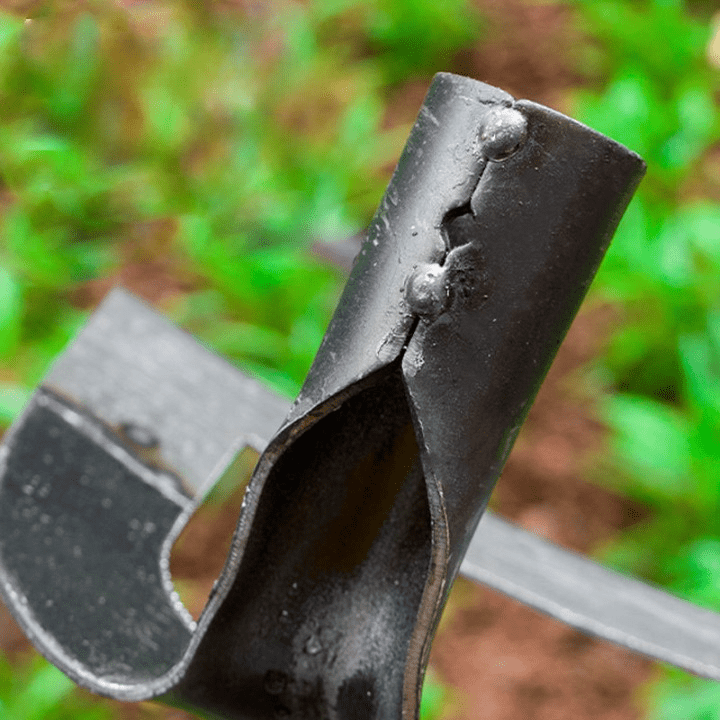 TerraFork handgeschmiedete Gartenforke für Unkrautbekämpfung und Bodenbearbeitung | Brehn