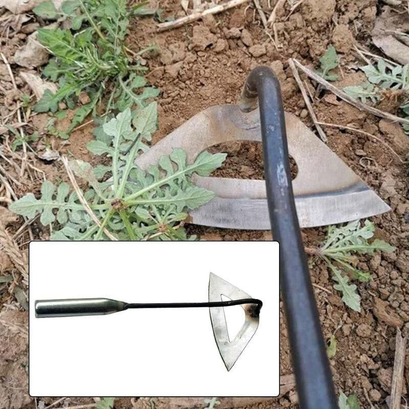HollowHoe Pro | Scharfe Stahlhacke für den Gartenbau
