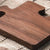 Jigsaw-Form Walnussholz Untersetzer-Set - Rustikaler Charme Design | Brehn