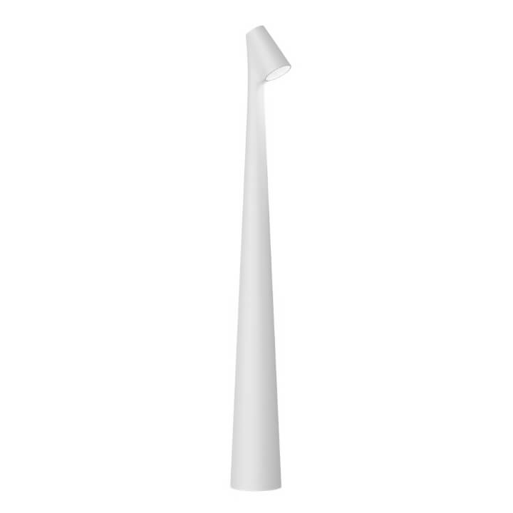 Brehn | Skulptur Tischlampe Drahtlose LED Lampe Solid Aluminium 10000mAh Batterie 3-Stufen Dimmung CRI 90 USB-C Ladeanschluss Warmweiß 2700K