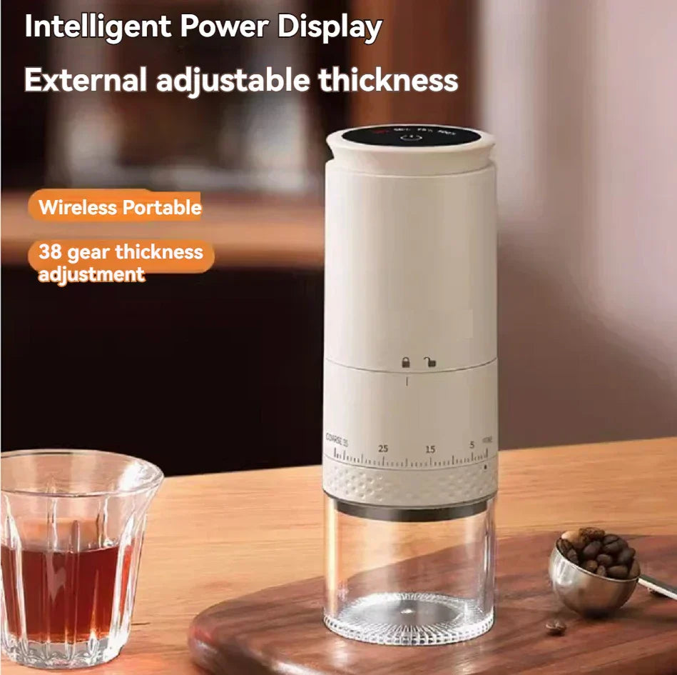 Brehn | Tragbare elektrische Kaffeemühle - BeanBuddy