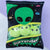 Brehn | Alien Lila Grün Süßigkeiten Taschen