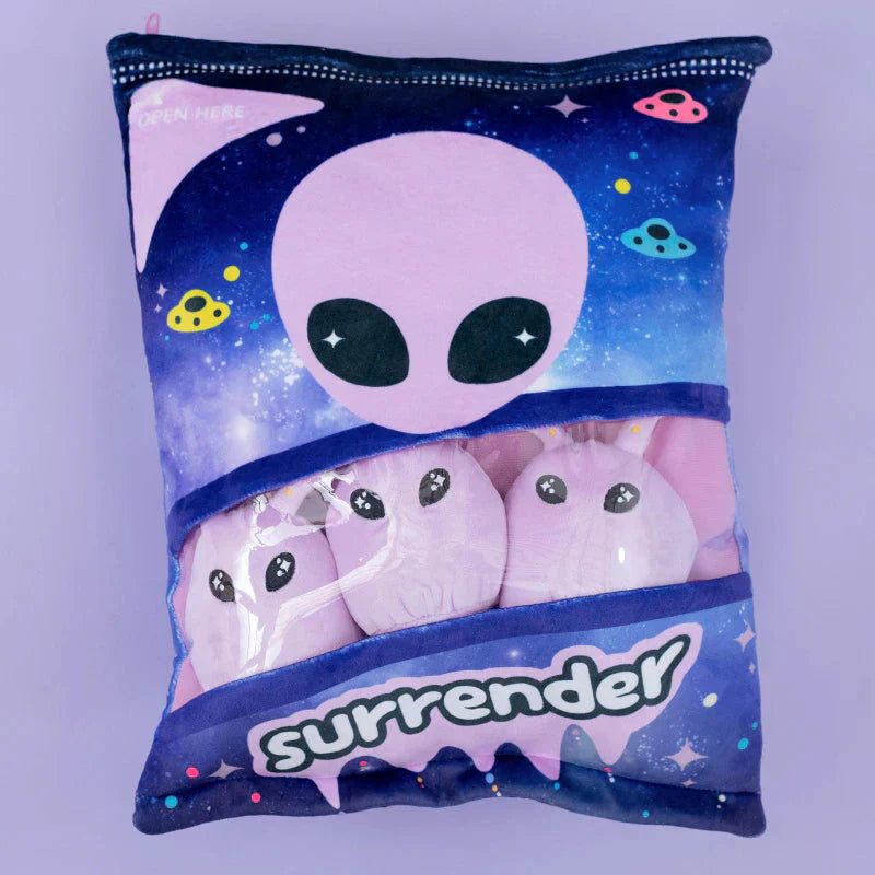 Brehn | Alien Lila Grün Süßigkeiten Taschen