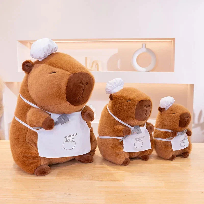 Brehn | Baker und Chef Capybara Plüsch-Kollektion