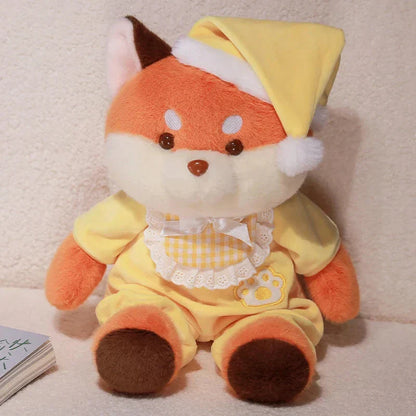 Brehn | Schlafenszeit Fuchs Koala Hund Pyjama Party Plüschtiere