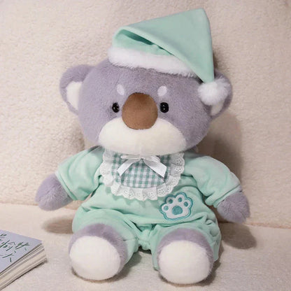 Brehn | Schlafenszeit Fuchs Koala Hund Pyjama Party Plüschtiere