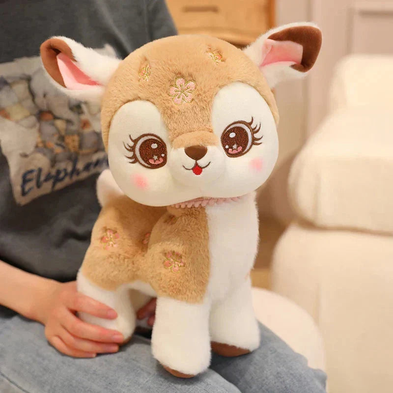 Brehn | Blossom & Maple Kawaii Pink Braun Reh Plüschtiere