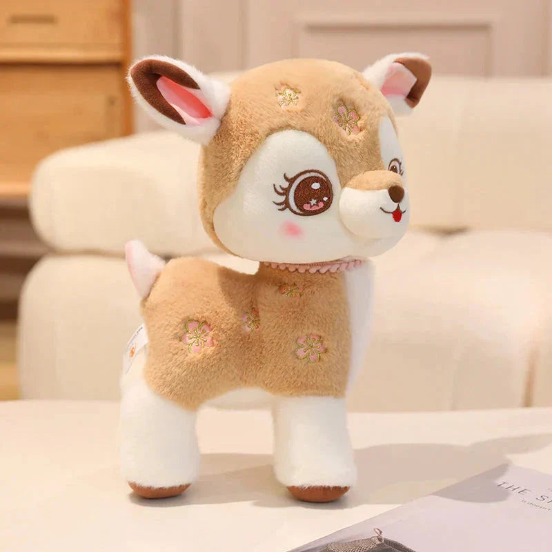 Brehn | Blossom & Maple Kawaii Pink Braun Reh Plüschtiere