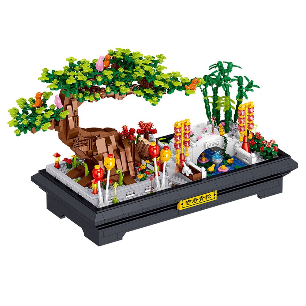 Brehn | Bonsai-Bambusbaum-See-Szene-Nano-Bausatz