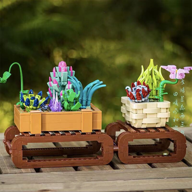 Brehn | Bonsai Sakura Schrein Ansichtsgebäude Nano Sets Kollektion