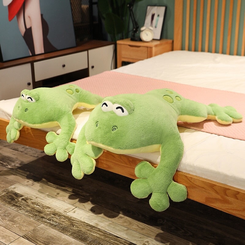 Brehn | Brogy der Riesenfrosch Plüschfigur