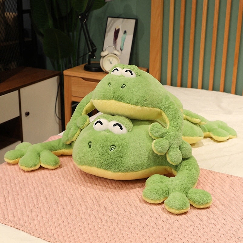 Brehn | Brogy der Riesenfrosch Plüschfigur