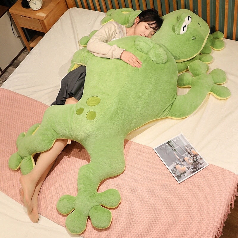 Brehn | Brogy der Riesenfrosch Plüschfigur