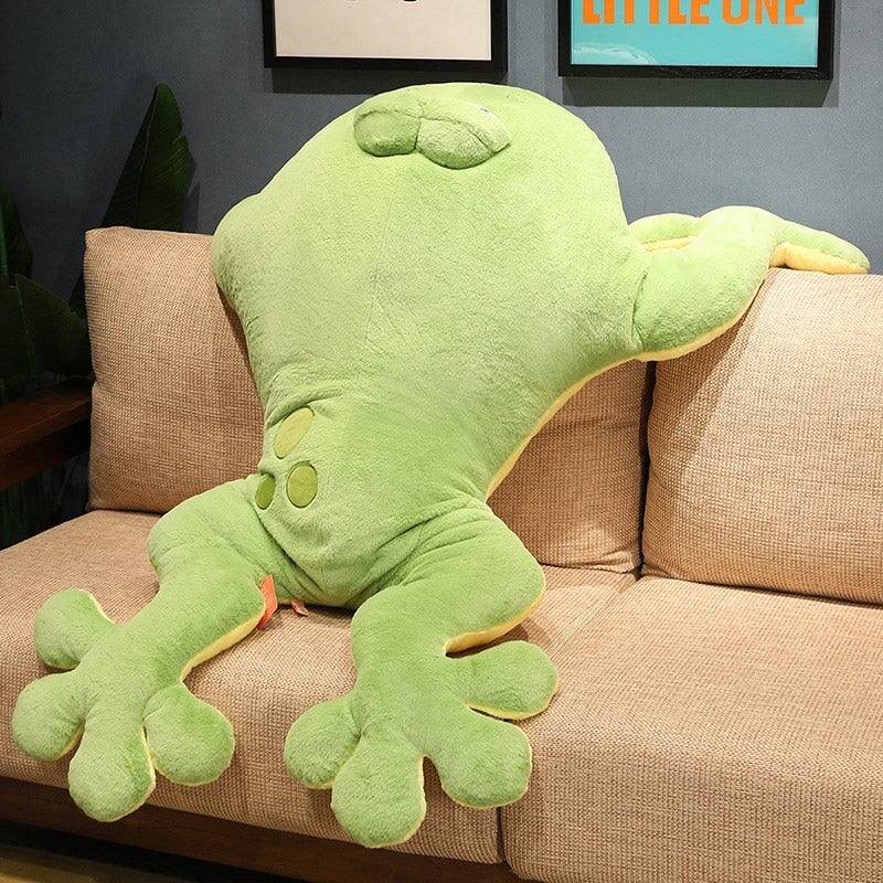 Brehn | Brogy der Riesenfrosch Plüschfigur