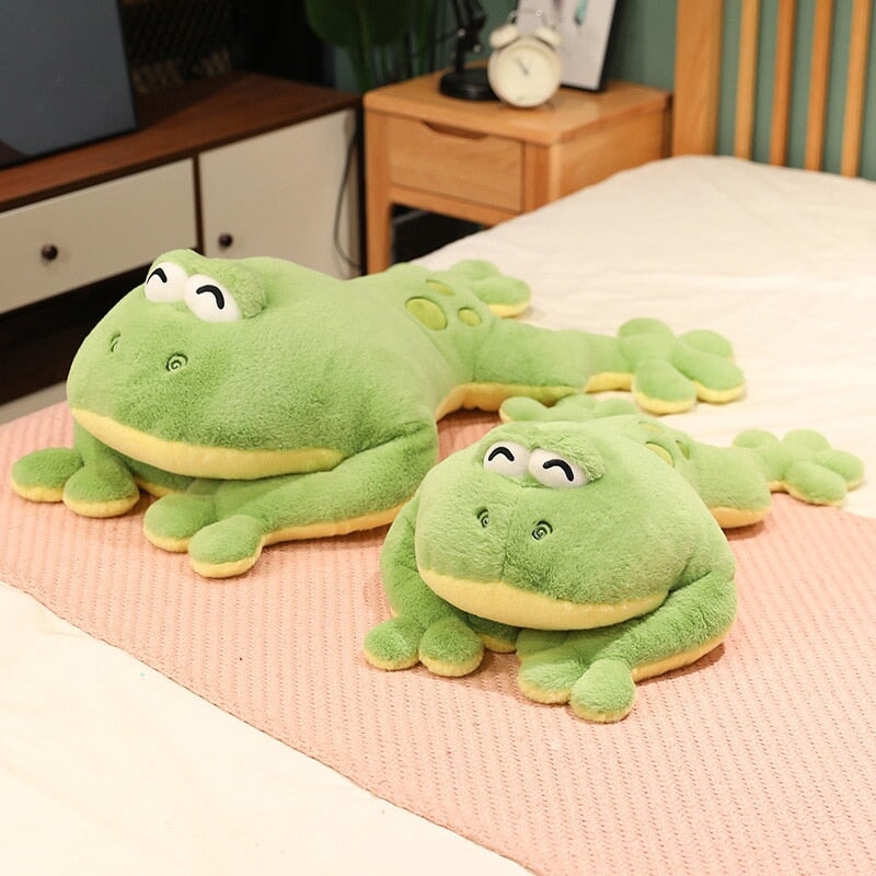 Brehn | Brogy der Riesenfrosch Plüschfigur