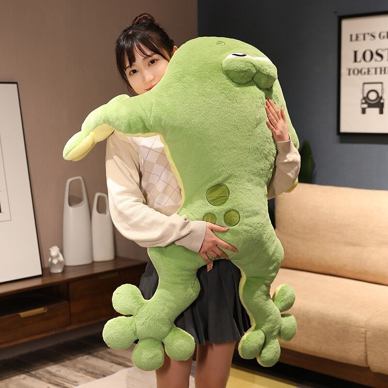 Brehn | Brogy der Riesenfrosch Plüschfigur