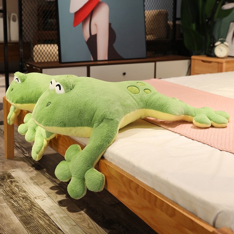Brehn | Brogy der Riesenfrosch Plüschfigur