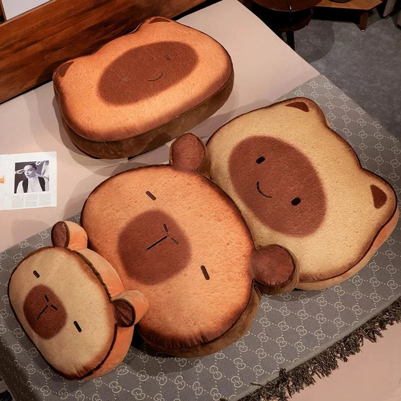Brehn | Capybara & Cat Toastie Bread Cookie Plüschtiere