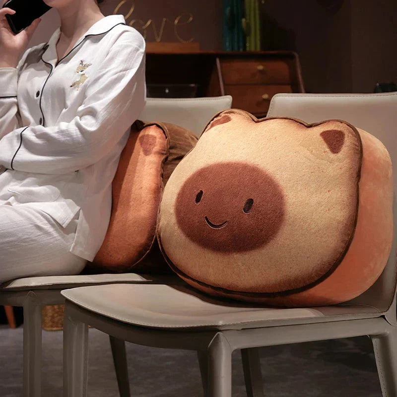 Brehn | Capybara & Cat Toastie Bread Cookie Plüschtiere