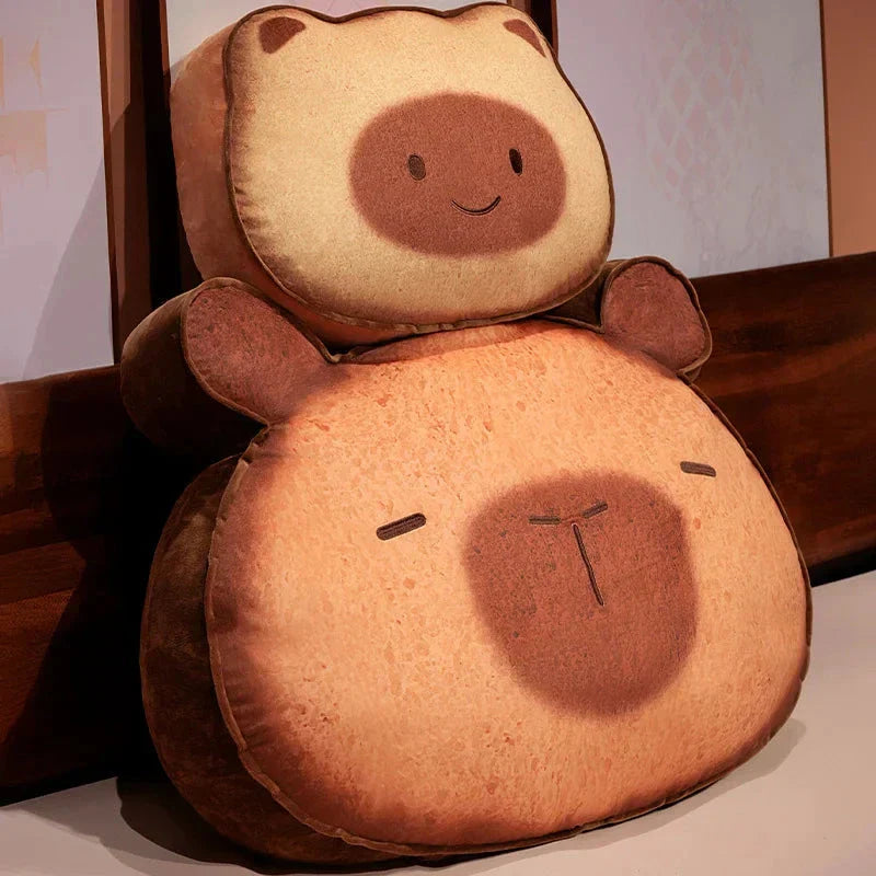 Brehn | Capybara & Cat Toastie Bread Cookie Plüschtiere