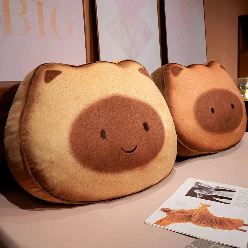 Brehn | Capybara & Cat Toastie Bread Cookie Plüschtiere
