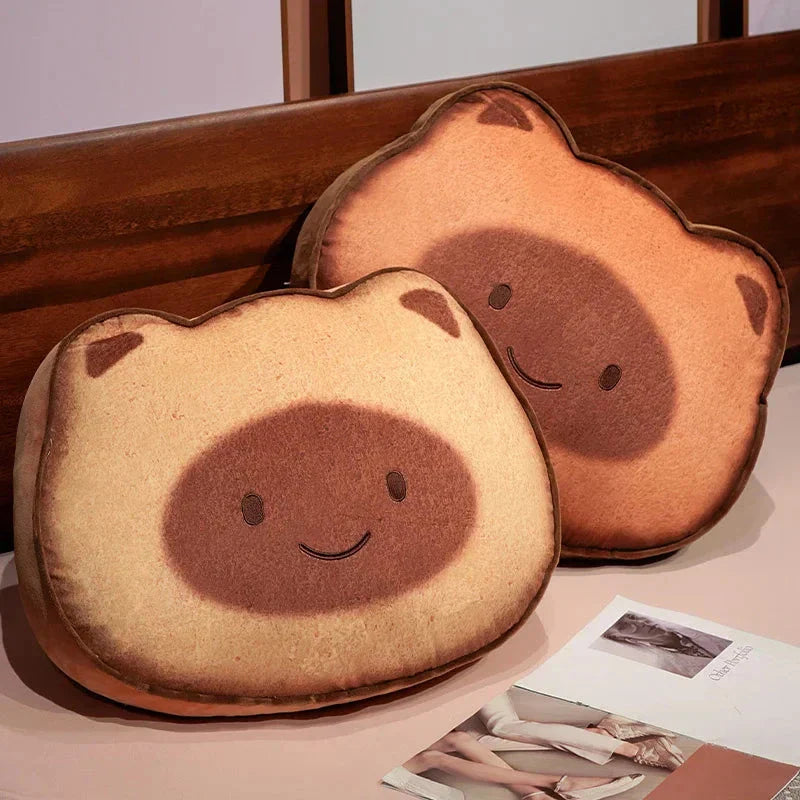 Brehn | Capybara & Cat Toastie Bread Cookie Plüschtiere