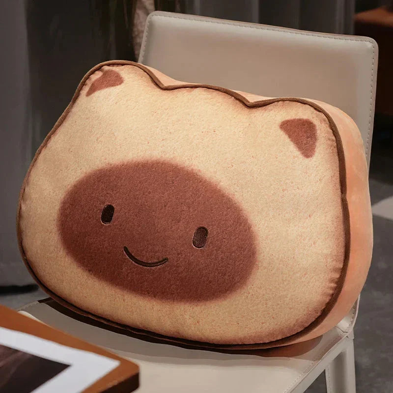 Brehn | Capybara & Cat Toastie Bread Cookie Plüschtiere
