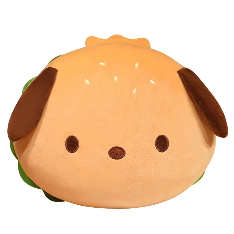 Brehn | Capybara & Dog Hamburger Plüschkissen